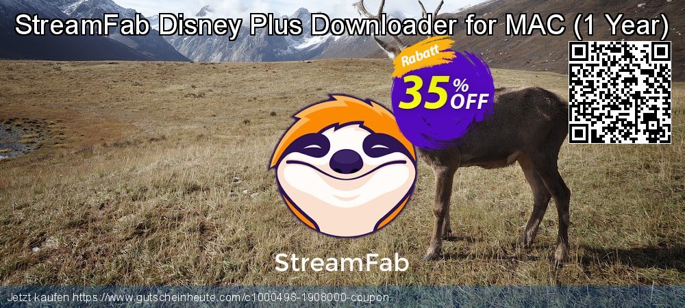 StreamFab Disney Plus Downloader for MAC - 1 Year  wunderbar Preisreduzierung Bildschirmfoto