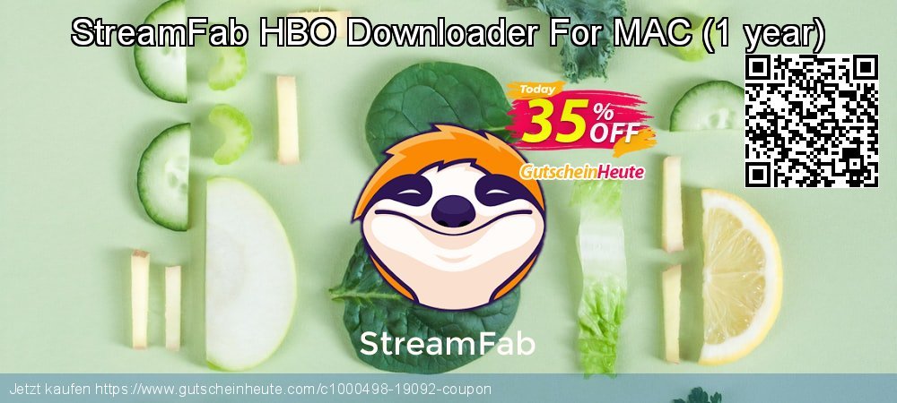StreamFab HBO Downloader For MAC - 1 year  wunderschön Promotionsangebot Bildschirmfoto