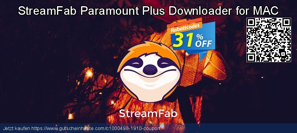 StreamFab Paramount Plus Downloader for MAC fantastisch Beförderung Bildschirmfoto