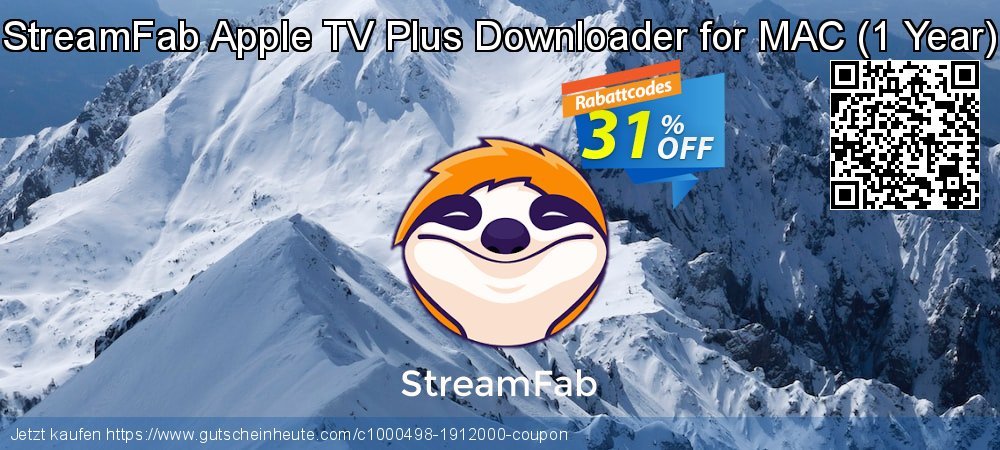 StreamFab Apple TV Plus Downloader for MAC - 1 Year  wunderbar Sale Aktionen Bildschirmfoto