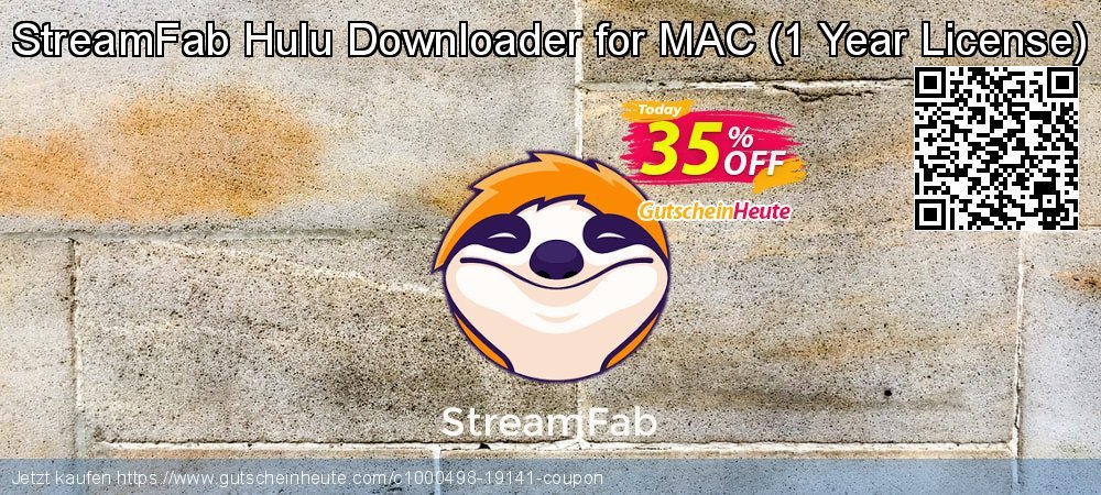 StreamFab Hulu Downloader for MAC - 1 Year License  exklusiv Preisnachlässe Bildschirmfoto