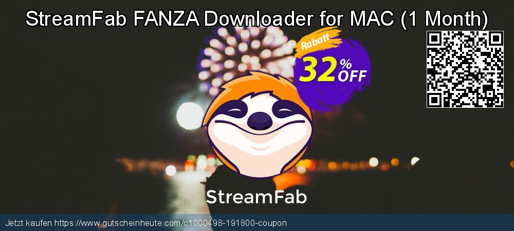 StreamFab FANZA Downloader for MAC - 1 Month  beeindruckend Rabatt Bildschirmfoto