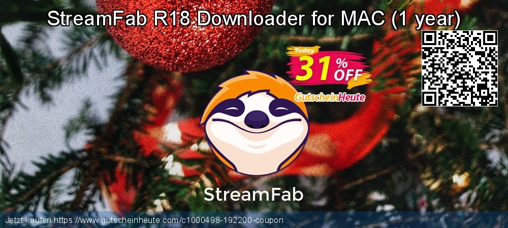 StreamFab R18 Downloader for MAC - 1 year  verwunderlich Verkaufsförderung Bildschirmfoto