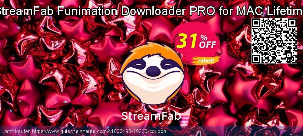 StreamFab Funimation Downloader PRO for MAC Lifetime aufregende Diskont Bildschirmfoto