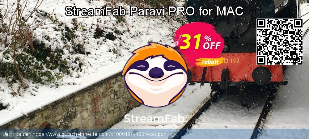 StreamFab Paravi PRO for MAC spitze Preisnachlässe Bildschirmfoto