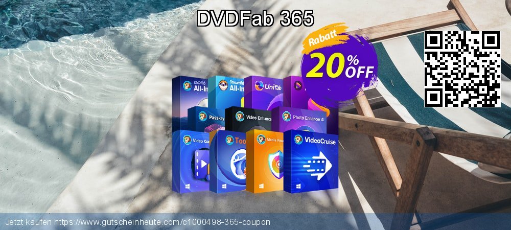 DVDFab 365 besten Promotionsangebot Bildschirmfoto