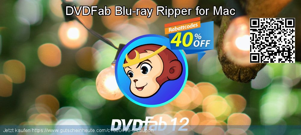 DVDFab Blu-ray Ripper for Mac umwerfenden Förderung Bildschirmfoto