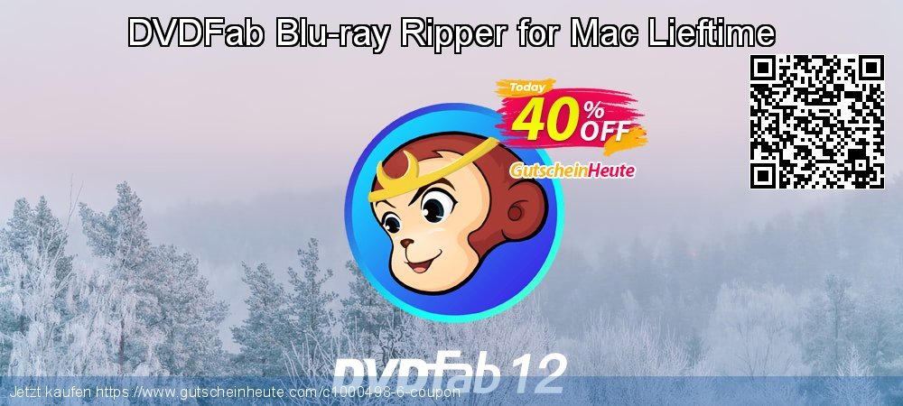 DVDFab Blu-ray Ripper for Mac Lieftime umwerfenden Förderung Bildschirmfoto