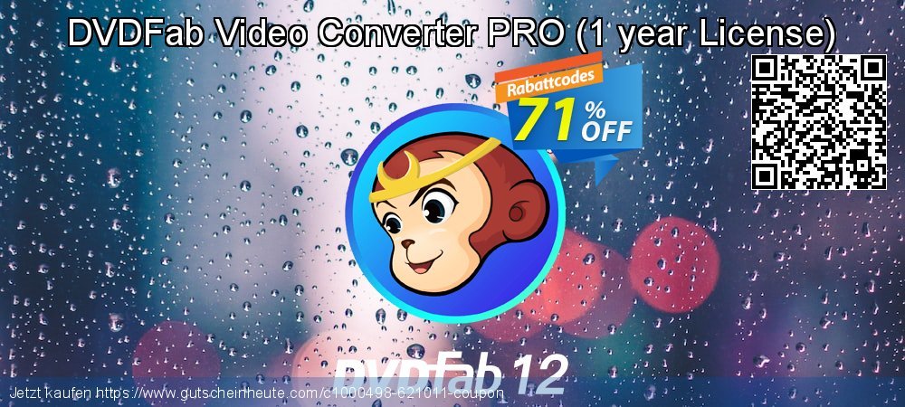 DVDFab Video Converter PRO - 1 year License  erstaunlich Preisreduzierung Bildschirmfoto