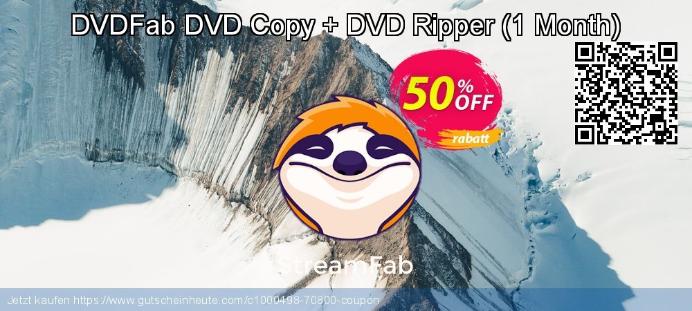 DVDFab DVD Copy + DVD Ripper - 1 Month  wunderschön Beförderung Bildschirmfoto