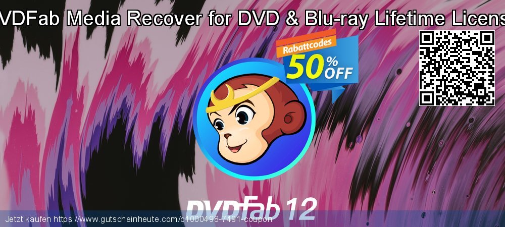 DVDFab Media Recover for DVD & Blu-ray Lifetime License großartig Angebote Bildschirmfoto