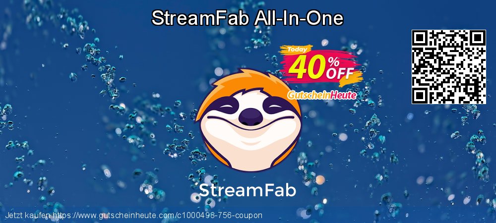 StreamFab All-In-One aufregenden Promotionsangebot Bildschirmfoto