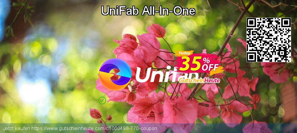UniFab All-In-One erstaunlich Ermäßigungen Bildschirmfoto