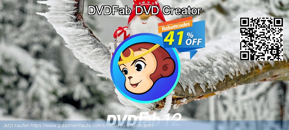 DVDFab DVD Creator wundervoll Ermäßigung Bildschirmfoto