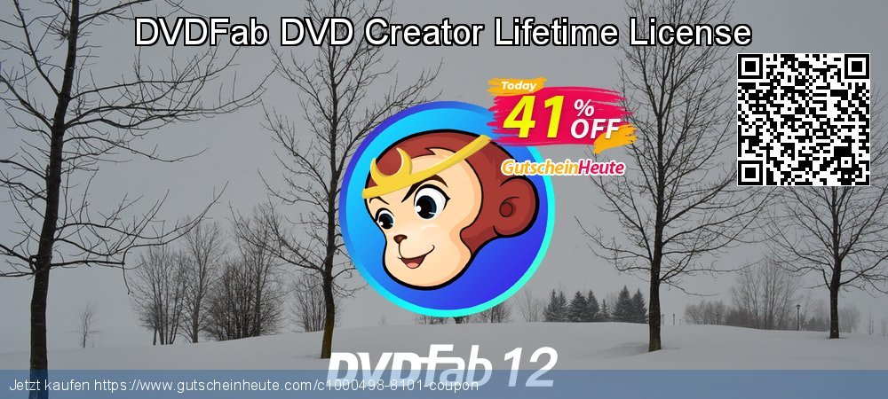 DVDFab DVD Creator Lifetime License klasse Ermäßigungen Bildschirmfoto