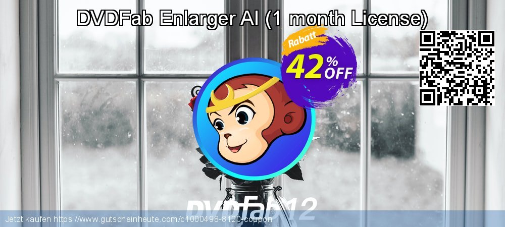 DVDFab Enlarger AI - 1 month License  verwunderlich Angebote Bildschirmfoto