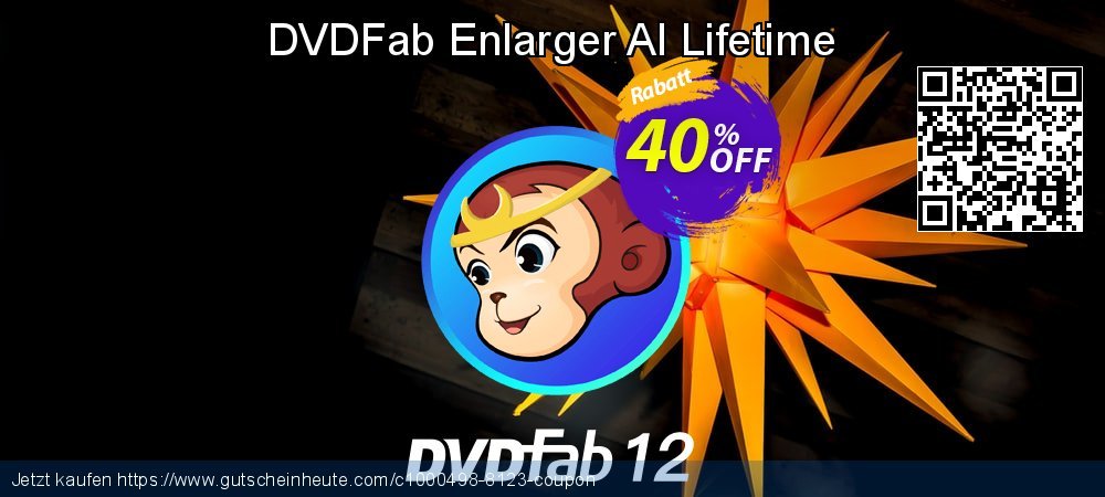 DVDFab Enlarger AI Lifetime beeindruckend Diskont Bildschirmfoto