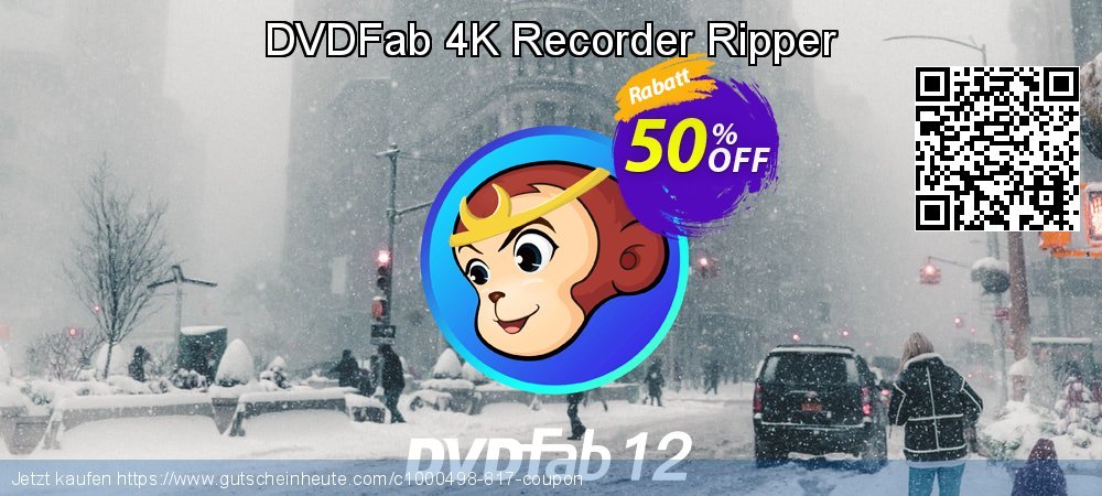 DVDFab 4K Recorder Ripper faszinierende Förderung Bildschirmfoto