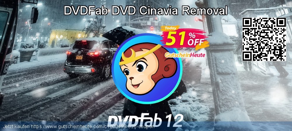 DVDFab DVD Cinavia Removal uneingeschränkt Ermäßigung Bildschirmfoto