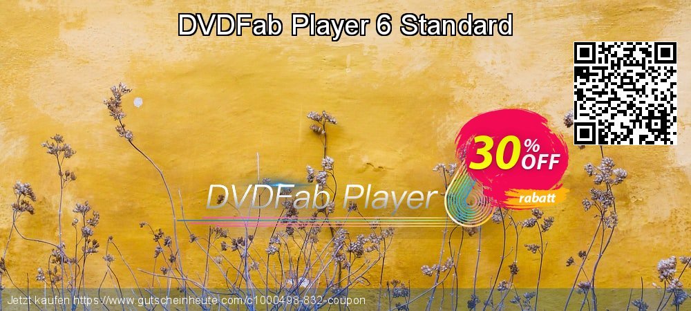 DVDFab Player 6 Standard erstaunlich Preisreduzierung Bildschirmfoto