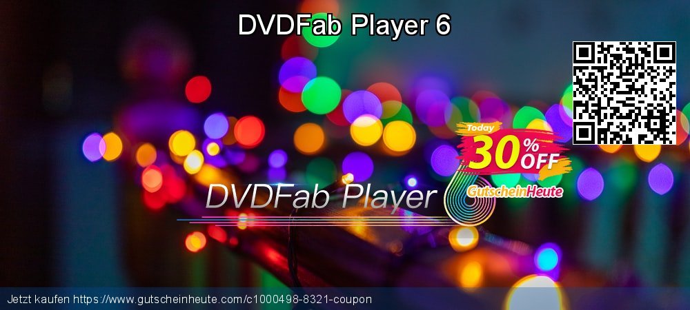 DVDFab Player 6 ausschließlich Rabatt Bildschirmfoto