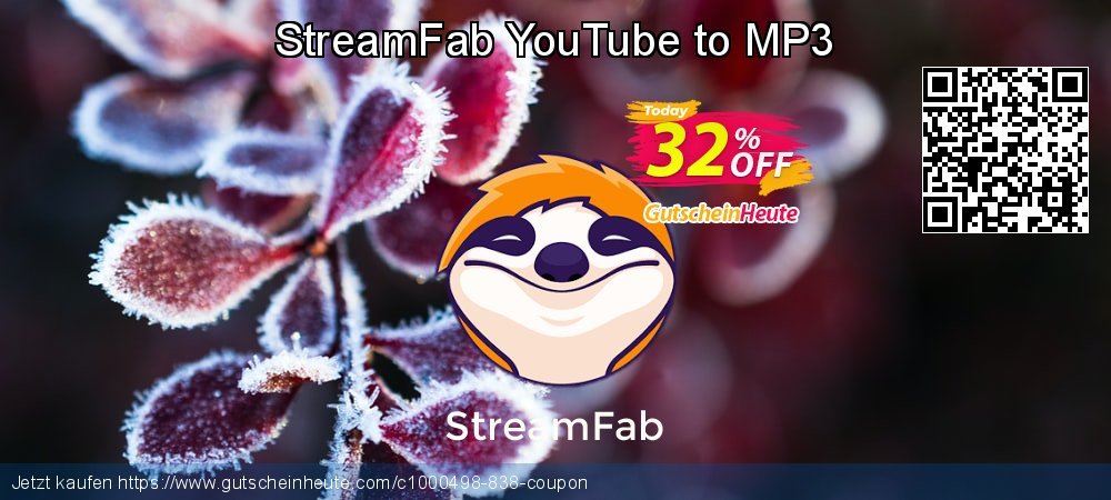 StreamFab YouTube to MP3 super Ermäßigungen Bildschirmfoto