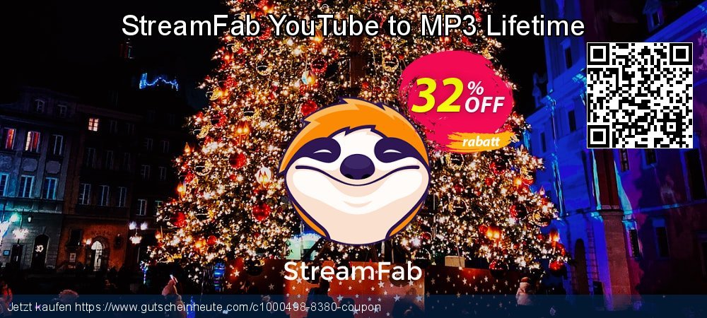 StreamFab YouTube to MP3 Lifetime klasse Disagio Bildschirmfoto