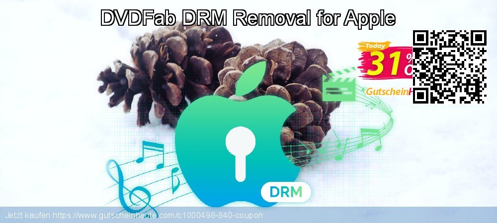 DVDFab DRM Removal for Apple verblüffend Angebote Bildschirmfoto