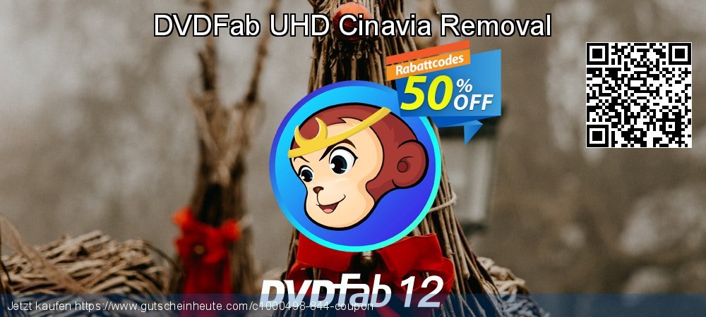 DVDFab UHD Cinavia Removal toll Disagio Bildschirmfoto