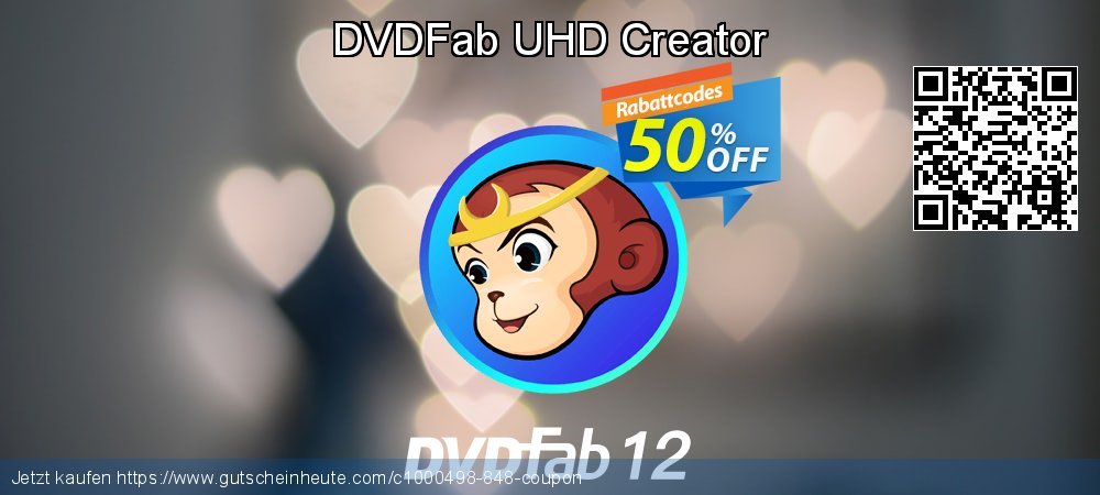 DVDFab UHD Creator faszinierende Außendienst-Promotions Bildschirmfoto