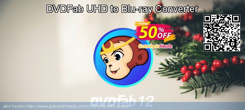 DVDFab UHD to Blu-ray Converter aufregenden Preisreduzierung Bildschirmfoto