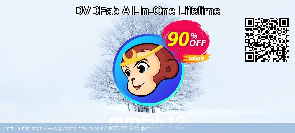 DVDFab All-In-One Lifetime genial Rabatt Bildschirmfoto