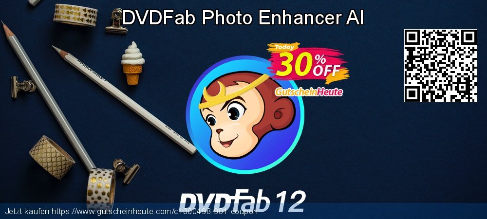 DVDFab Photo Enhancer AI wunderschön Preisnachlass Bildschirmfoto