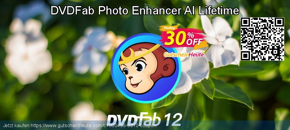 DVDFab Photo Enhancer AI Lifetime großartig Verkaufsförderung Bildschirmfoto