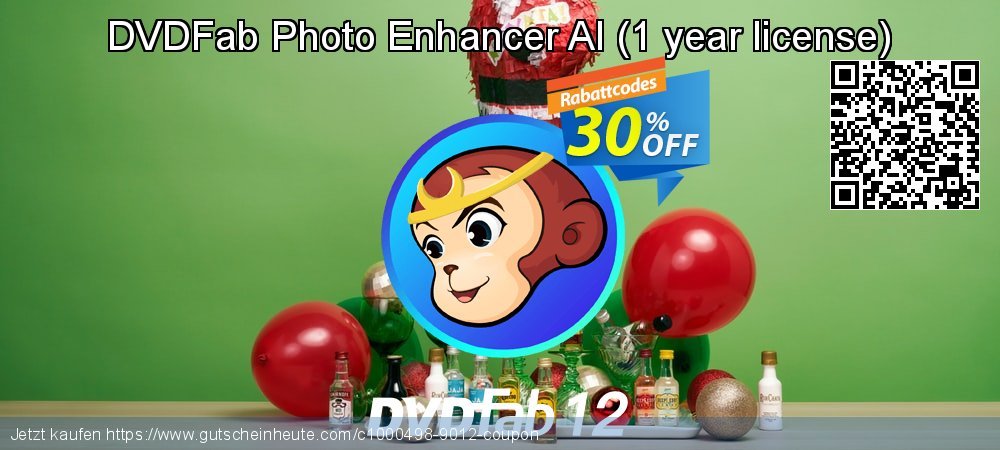 DVDFab Photo Enhancer AI - 1 year license  atemberaubend Außendienst-Promotions Bildschirmfoto