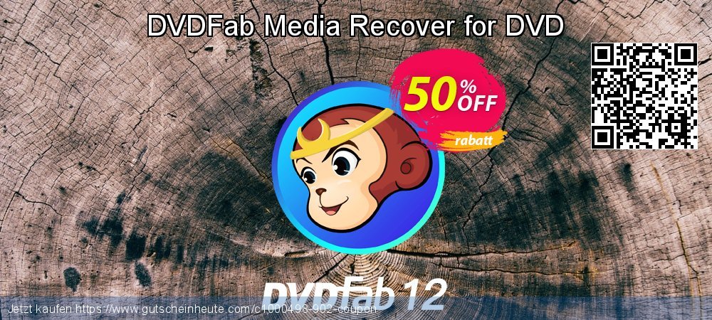 DVDFab Media Recover for DVD verblüffend Förderung Bildschirmfoto