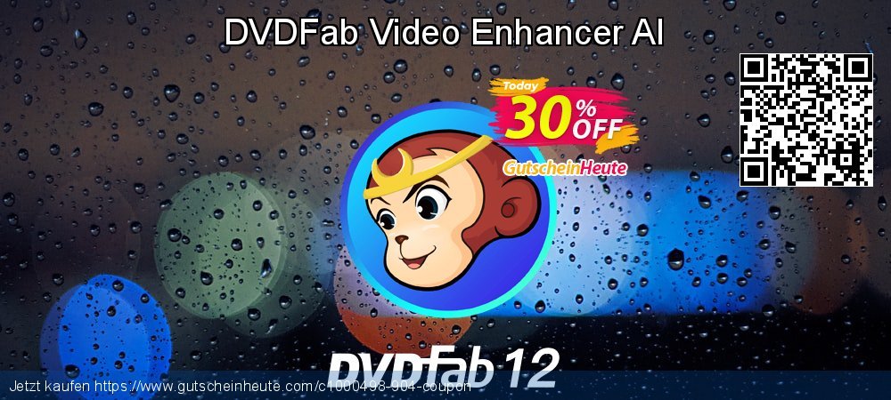 DVDFab Video Enhancer AI überraschend Sale Aktionen Bildschirmfoto
