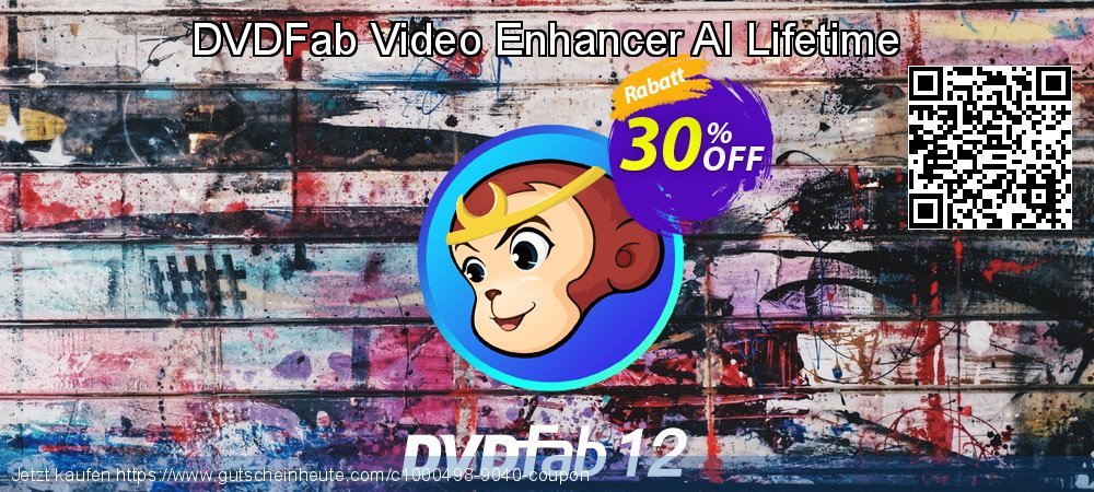 DVDFab Video Enhancer AI Lifetime fantastisch Nachlass Bildschirmfoto