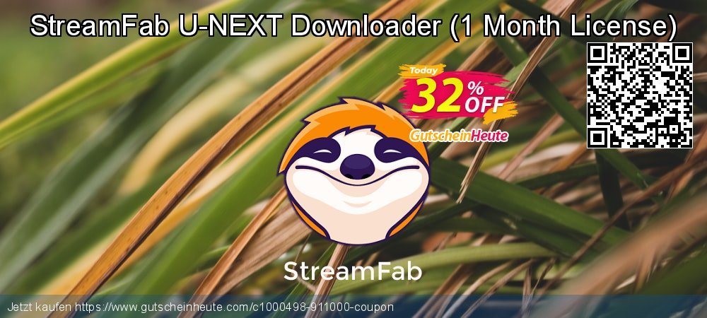 StreamFab U-NEXT Downloader - 1 Month License  beeindruckend Beförderung Bildschirmfoto
