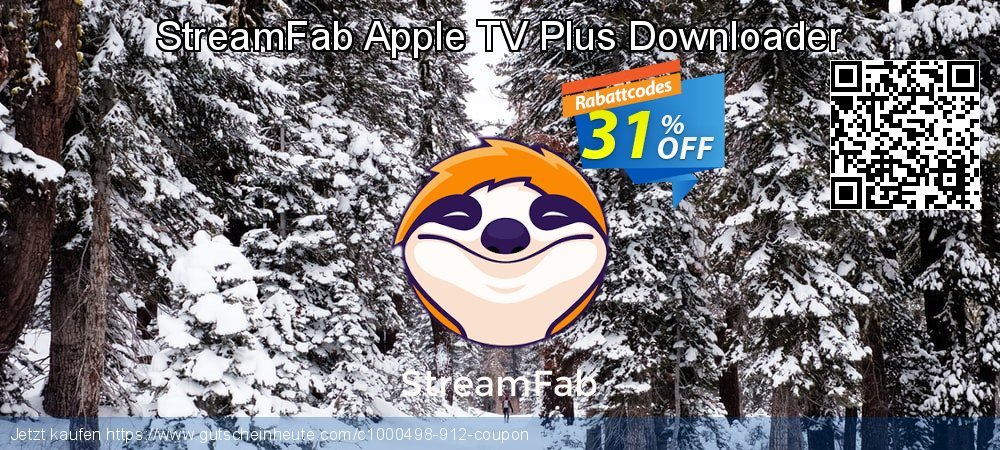 StreamFab Apple TV Plus Downloader umwerfende Ermäßigung Bildschirmfoto