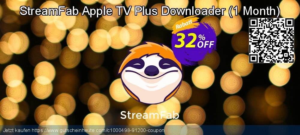 StreamFab Apple TV Plus Downloader - 1 Month  wundervoll Beförderung Bildschirmfoto
