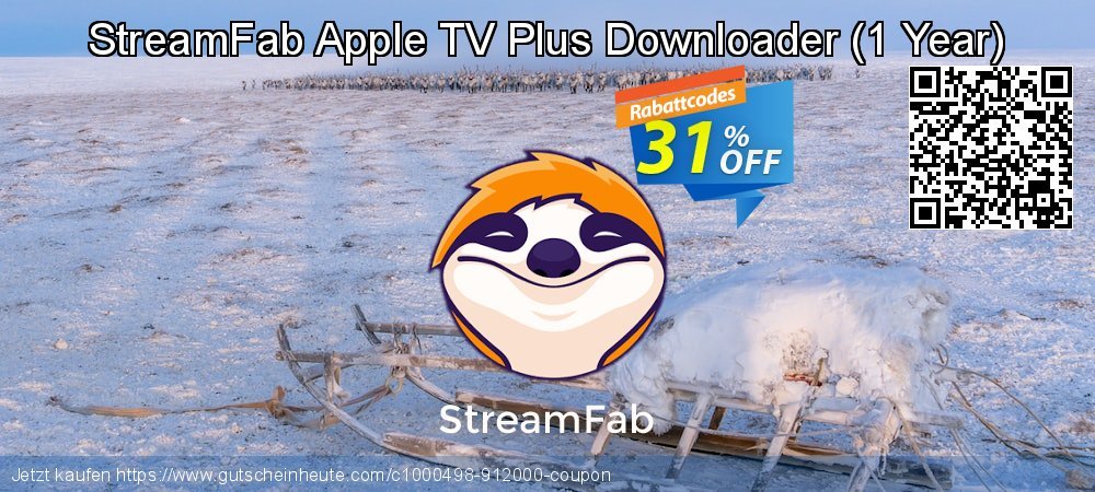 StreamFab Apple TV Plus Downloader - 1 Year  spitze Preisreduzierung Bildschirmfoto