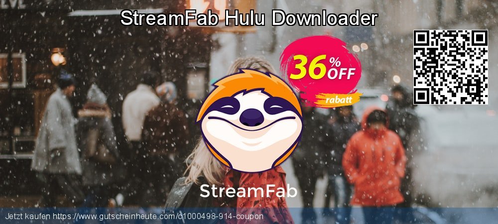 StreamFab Hulu Downloader geniale Verkaufsförderung Bildschirmfoto