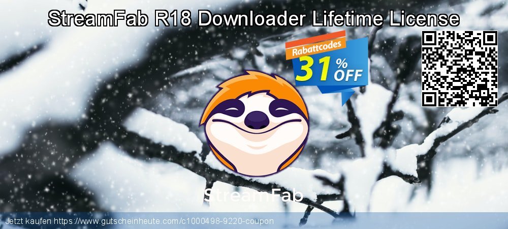 StreamFab R18 Downloader Lifetime License ausschließlich Beförderung Bildschirmfoto
