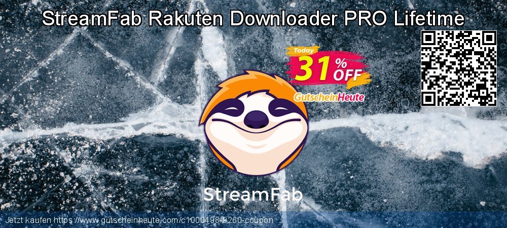 StreamFab Rakuten Downloader PRO Lifetime atemberaubend Promotionsangebot Bildschirmfoto