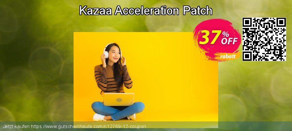 Kazaa Acceleration Patch ausschließlich Preisnachlass Bildschirmfoto