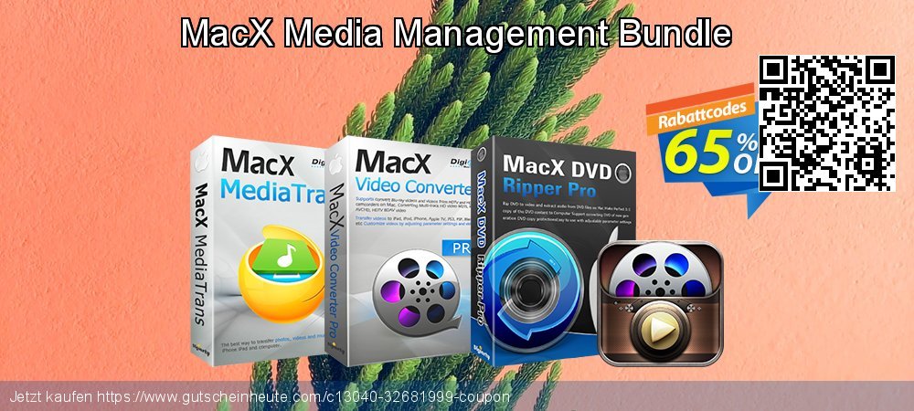 MacX Media Management Bundle super Preisreduzierung Bildschirmfoto