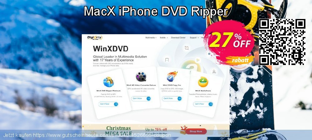 MacX iPhone DVD Ripper atemberaubend Diskont Bildschirmfoto
