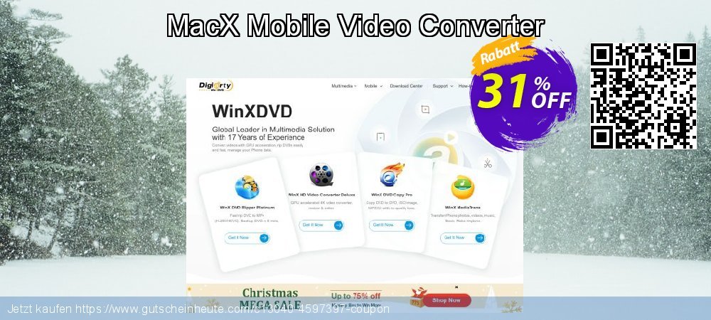 MacX Mobile Video Converter atemberaubend Außendienst-Promotions Bildschirmfoto