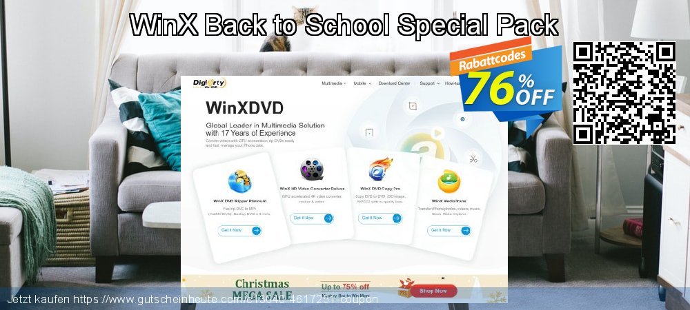 WinX Back to School Special Pack umwerfenden Verkaufsförderung Bildschirmfoto